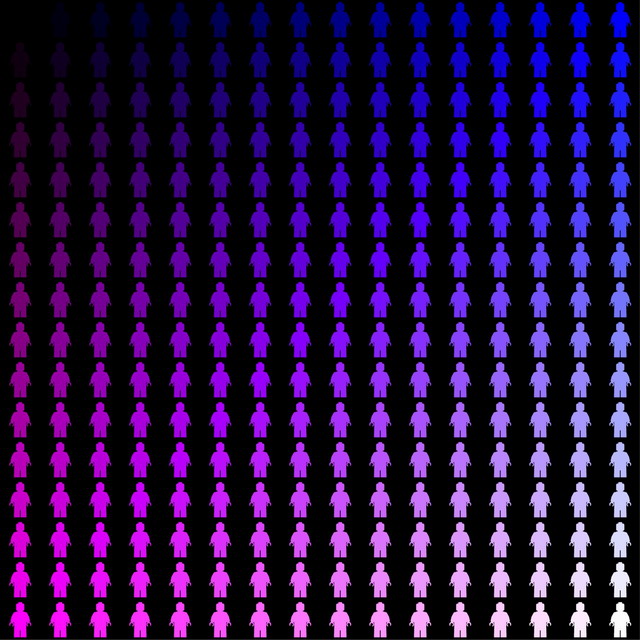 Minifigure Classic Colors