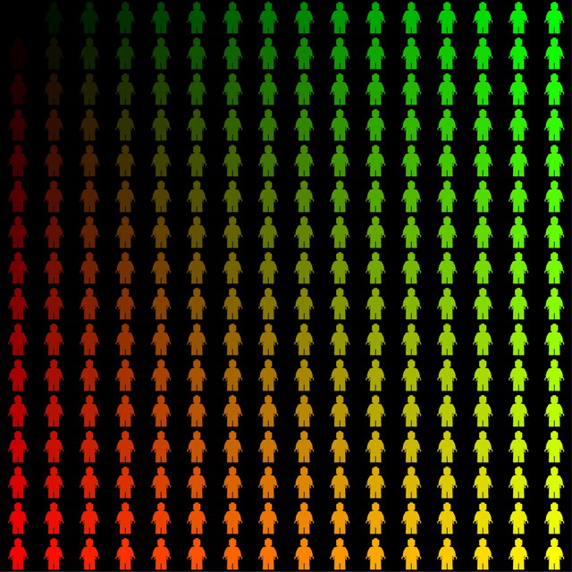 Minifigure Classic Colors